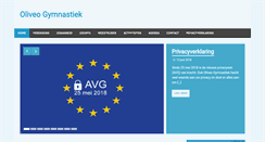 Desktop Screenshot of oliveogymnastiek.nl