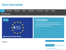 Tablet Screenshot of oliveogymnastiek.nl